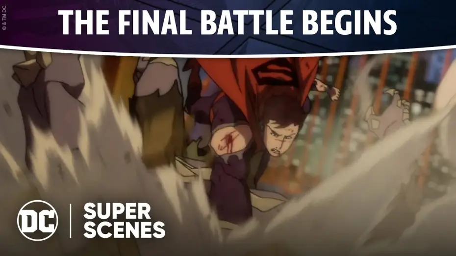 Видео к фильму Смерть и возвращение Супермена — DC Super Scenes: The Final Battle