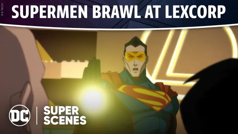 Видео к фильму Смерть и возвращение Супермена — DC Super Scenes: Brawl at Lexcorp