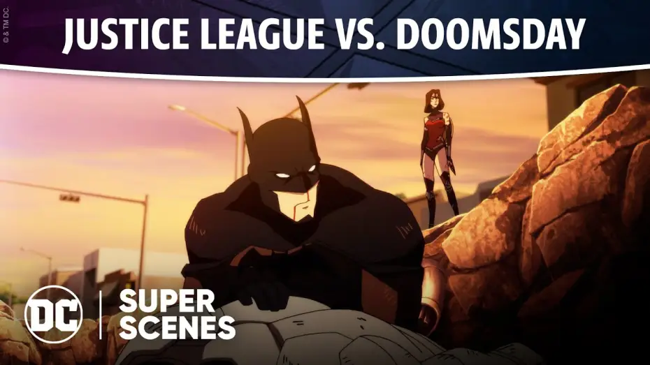 Видео к фильму Смерть и возвращение Супермена — DC Super Scenes: Justice League vs. Doomsday