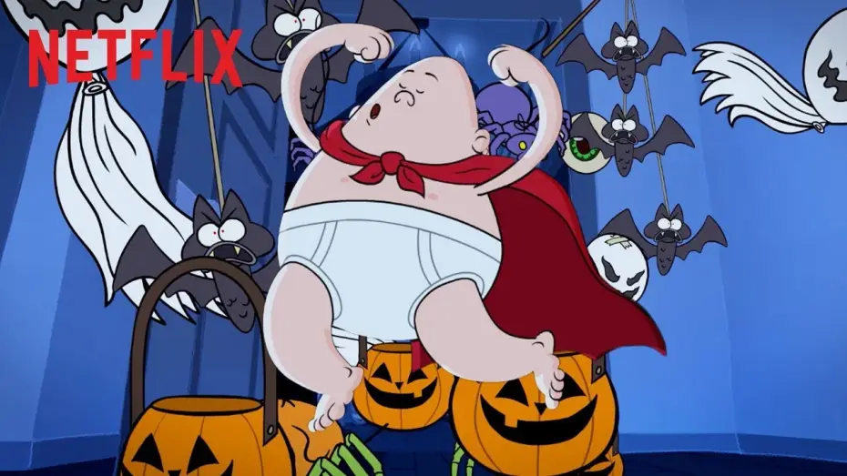 Видео к фильму Страшная история капитана Подштанника. Хэллоуин — Hack-A-Ween Trailer 🎃 The Epic Tales of Captain Underpants | Netflix