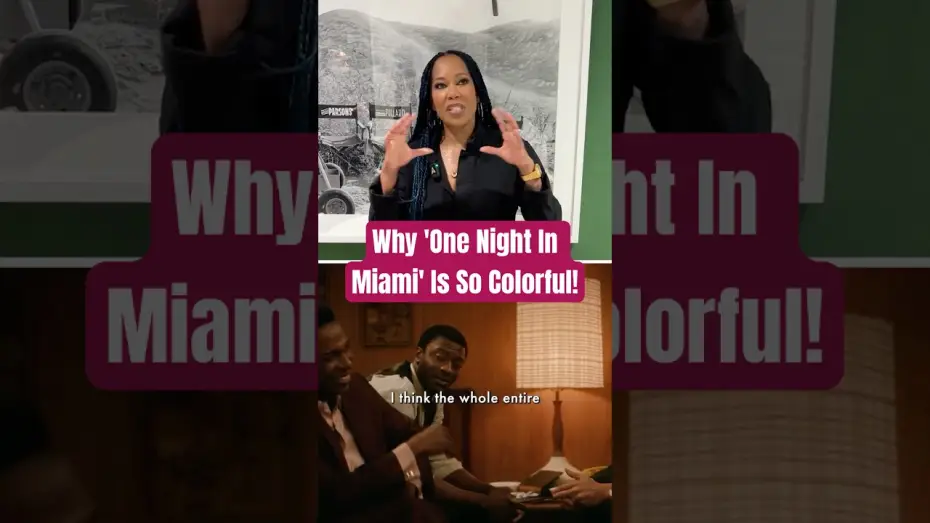 Видео к фильму Одна ночь в Майами — Regina King on Using Color in 'One Night in Miami'