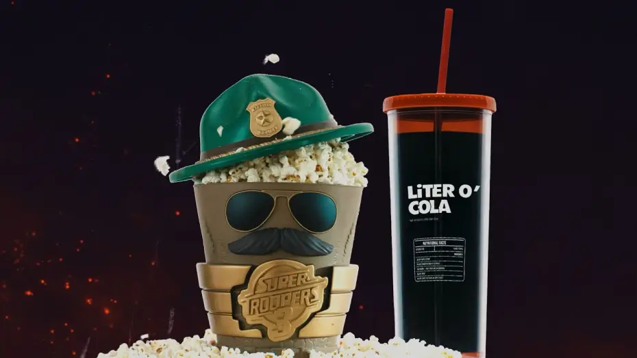 Видео к фильму Суперполицейские 3 — Purchase the Popcorn Bucket and Liter* O'Cola Cup