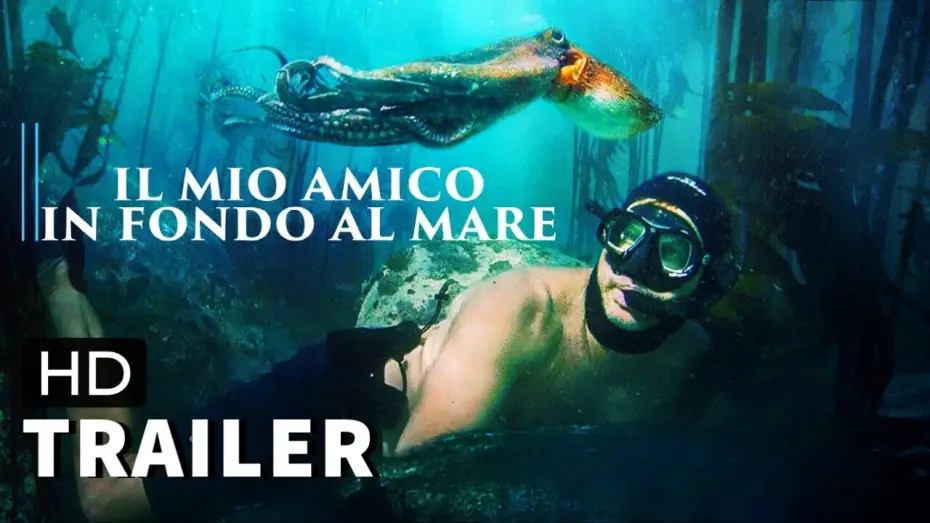 Видео к фильму Мой учитель – осьминог — Il Mio Amico in Fondo al Mare Trailer [Sub Ita] Hd (2021) Docu-Film di Craig Foster