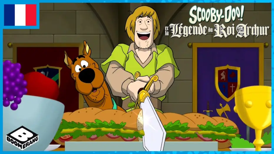 Видео к фильму Скуби-Ду! Меч и Скуб — Scooby-Doo en français 🇫🇷 |Et la légende du roi Arthur [Extrait 1/4]