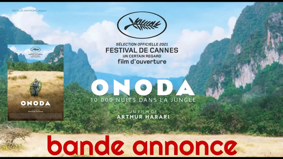 Видео к фильму Онода, 10 000 ночей в джунглях — Onoda, 10 000 nuits dans la jungle : bande-annonce (Cannes 2021)
