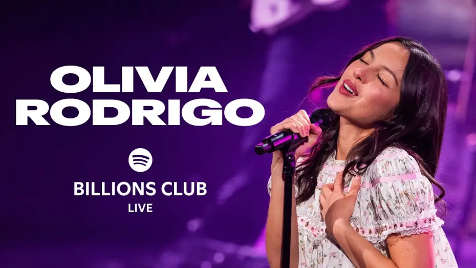 Видео к фильму Billions Club Live with Olivia Rodrigo: A Concert Film | Olivia Rodrigo&rsquo;s Billions Club Live Concert Film Trailer | Spotify