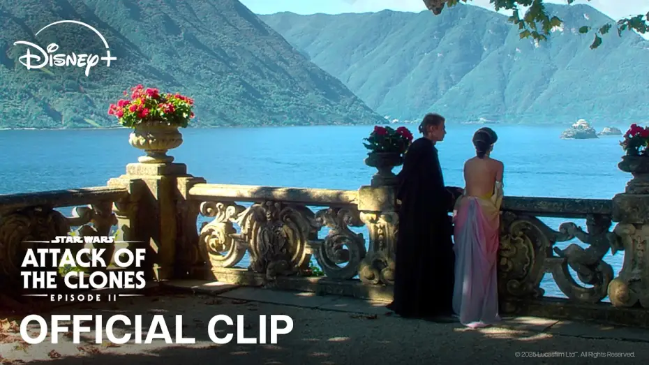 Видео к фильму Звёздные войны: Эпизод 2 - Атака клонов | Anakin and Padm&eacute; Kiss on Naboo - Official Clip