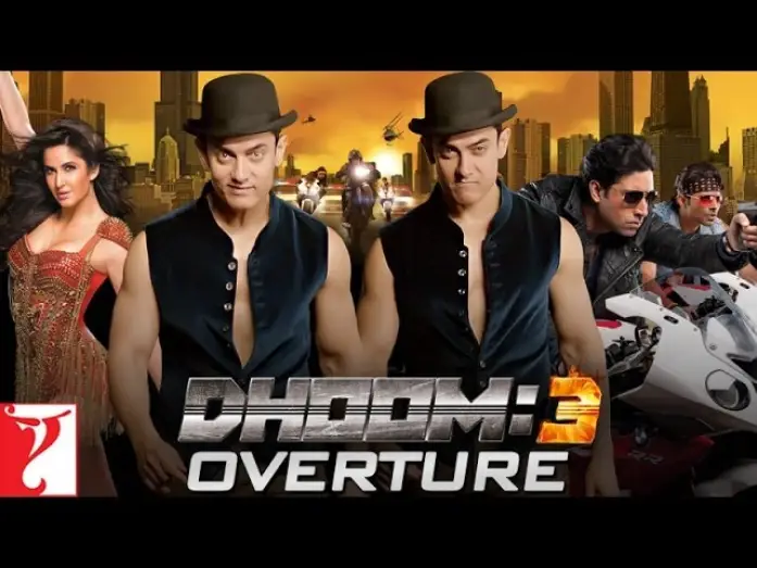 Видео к фильму Байкеры 3 | Dhoom:3 | Overture | Jackie Shroff | Aamir Khan | Abhishek Bachchan | Uday Chopra | Katrina Kaif