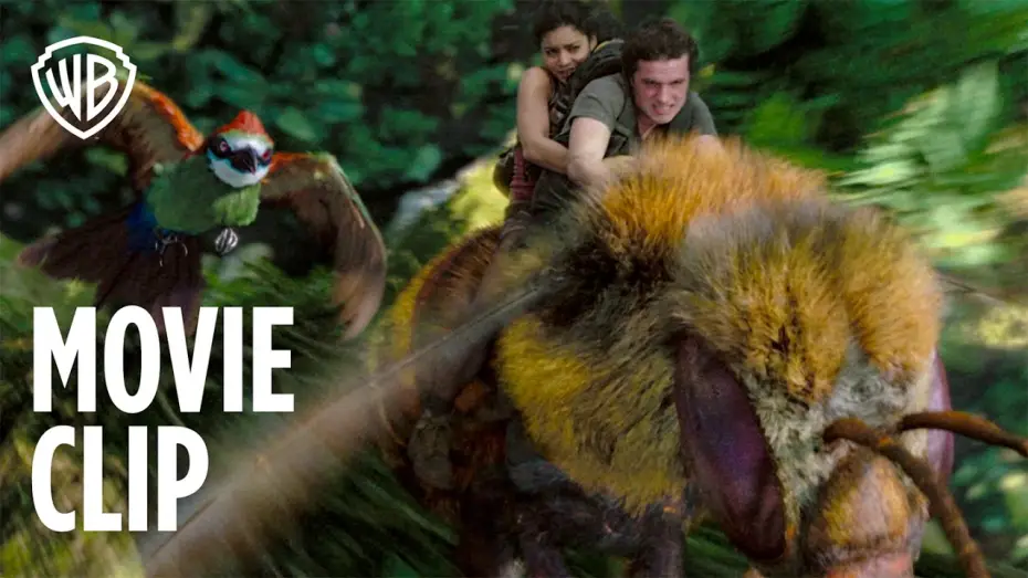 Видео к фильму Путешествие 2: Таинственный остров — Giant Bee Escape! - Movie Clip