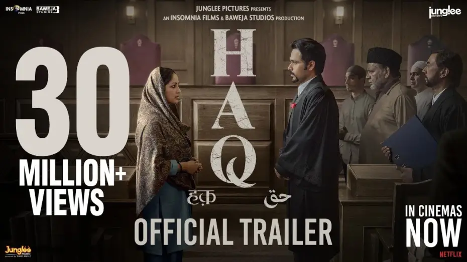Видео к фильму Право на истину | HAQ | Official Trailer | Yami Gautam Dhar, Emraan Hashmi | Suparn S Varma | In Cinemas 7th Nov