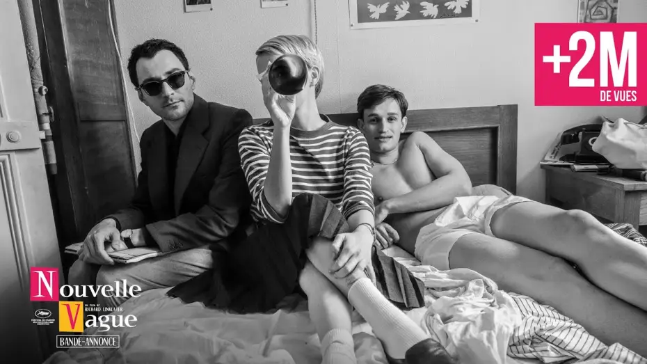 Видео к фильму Новая волна | NOUVELLE VAGUE de Richard Linklater, sortie le 08 octobre (Bande-annonce)