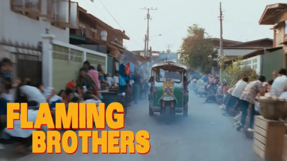 Видео к фильму Огненные братья — Tuk-tuk chase sequence through a bustling Thai marketplace