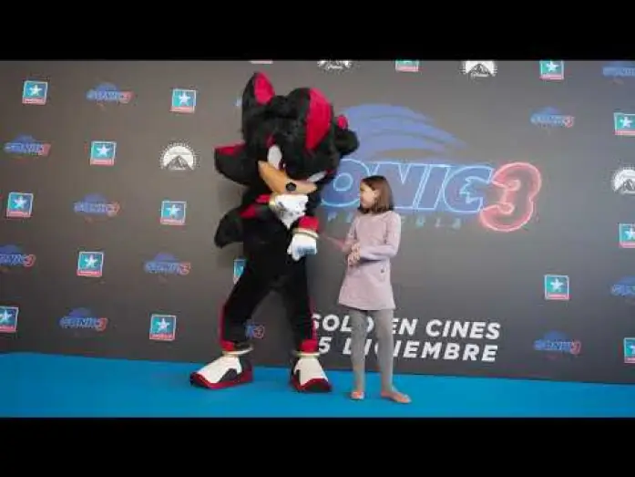 Видео к фильму Соник 3 | Premiere Madrid