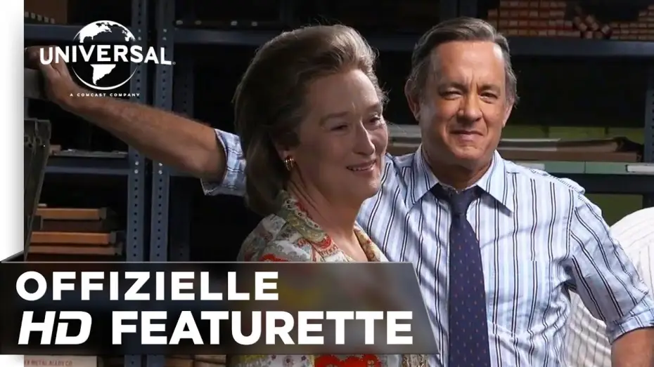 Видео к фильму Секретное досье — Die Verlegerin - Featurette "Meryl und Tom" deutsch/german HD