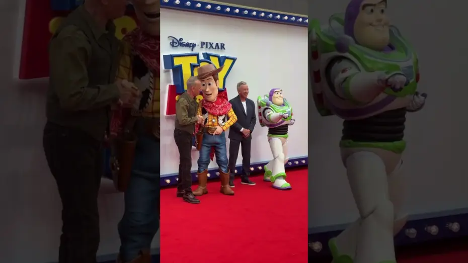 Видео к фильму История игрушек 5 | Two iconic duos&hellip;Woody and Buzz. Tom Hanks & Tim Allen at the Toy Story 5 UK Launch Event