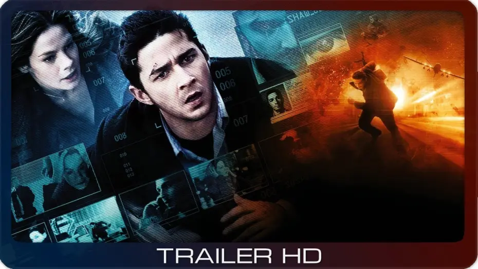 Видео к фильму На крючке | Eagle Eye - Au&szlig;er Kontrolle ≣ 2008 ≣ Trailer