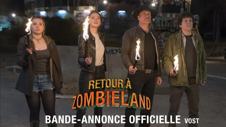 Видео к фильму Zомбилэнд: Контрольный выстрел | Retour &agrave; Zombieland - Bande Annonce [VOST]