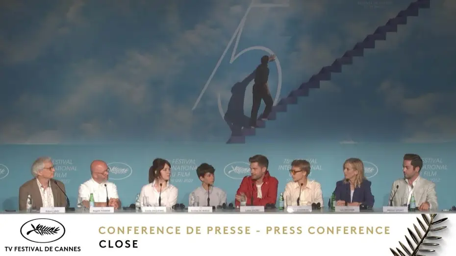Видео к фильму Близко | CLOSE - Press conference - EV - CANNES 2022