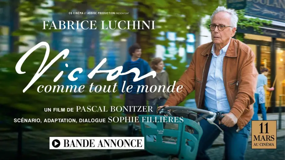 Видео к фильму Victor comme tout le monde | Spot VICTOR COMME TOUT LE MONDE, avec Fabrice Luchini (au cin&eacute;ma le 11 mars)
