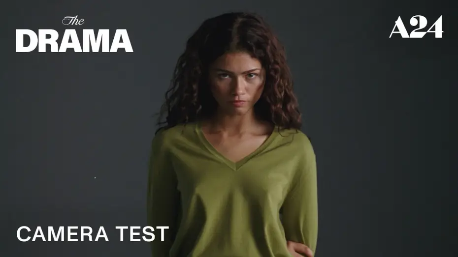 Видео к фильму Вот это драма! | Zendaya and Robert Pattinson 35mm Camera Test