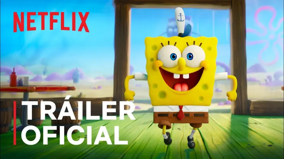 Видео к фильму Губка Боб в бегах | Bob Esponja: Un h&eacute;roe al rescate (EN ESPA&Ntilde;OL) Netflix