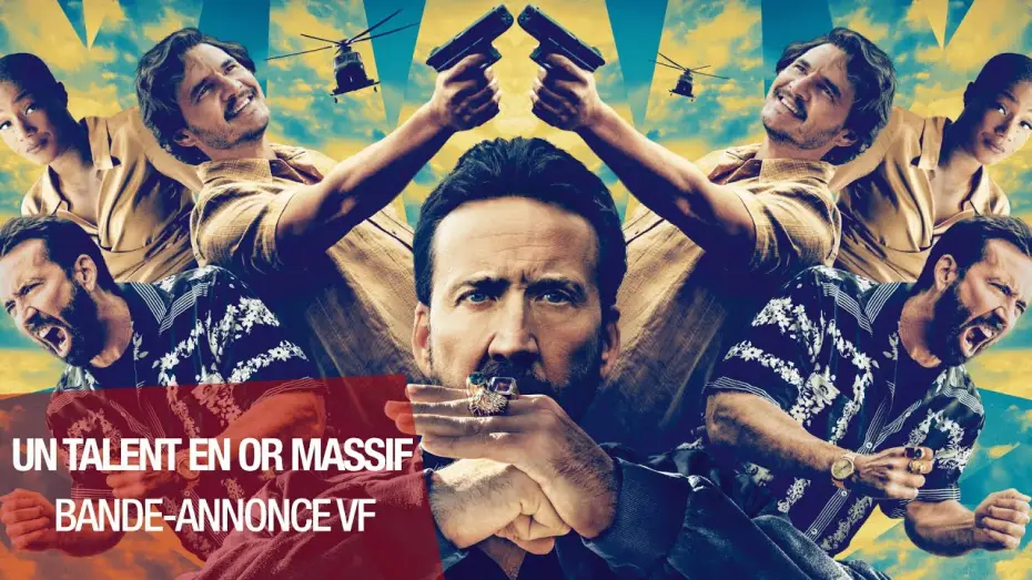 Видео к фильму Невыносимая тяжесть огромного таланта | Un talent en or massif - Bande Annonce #1 [VF]