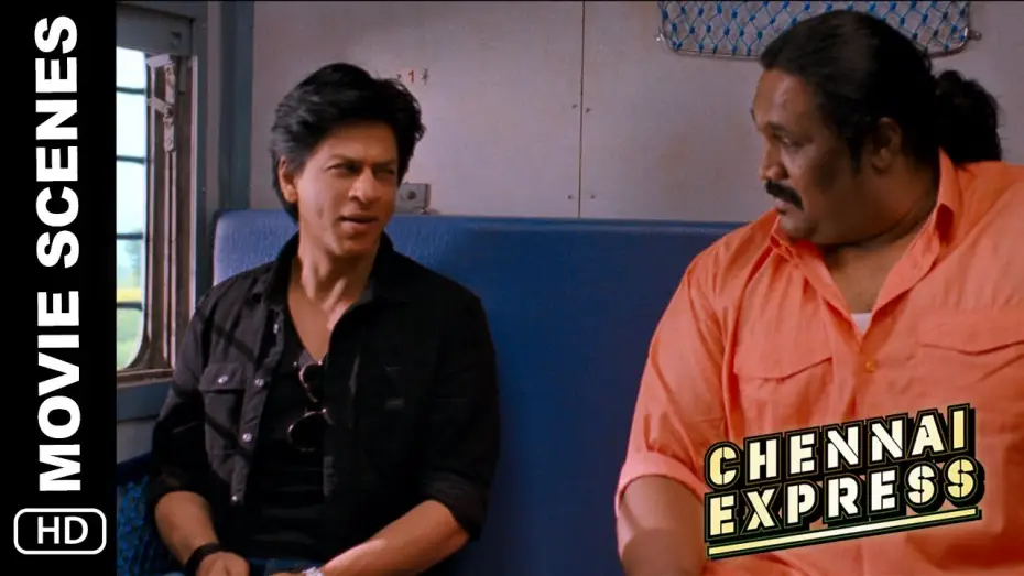 Видео к фильму Ченнайский экспресс | Antakshari In Train | Comedy  Scene | Chennai Express | Shah Rukh Khan, Deepika Padukone