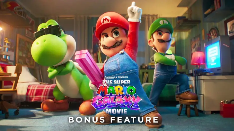 Видео к фильму Супер Марио: Галактическое кино | The Making Of Mario - Bonus Feature