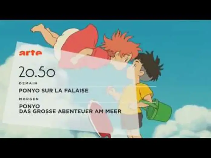 Видео к фильму Рыбка Поньо на утёсе — Ponyo sur la falaise - BA Arte