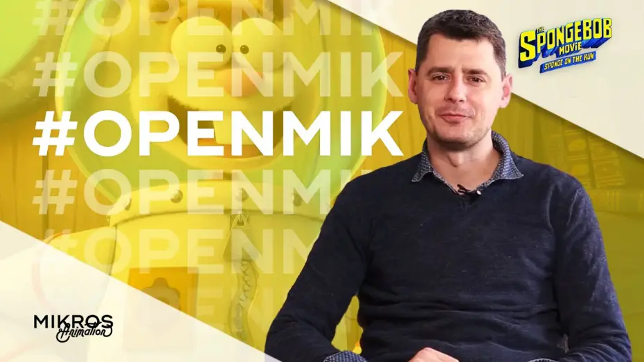 Видео к фильму Губка Боб в бегах | [#OpenMik] Vincent Duponchel, Texturing supervisor on #SpongeBobMovie
