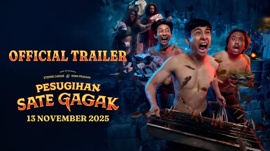 Видео к фильму Pesugihan Sate Gagak | OFFICIAL TRAILER PESUGIHAN SATE GAGAK: Tanpa Tumbal, Demit Sakau Sate Gagak