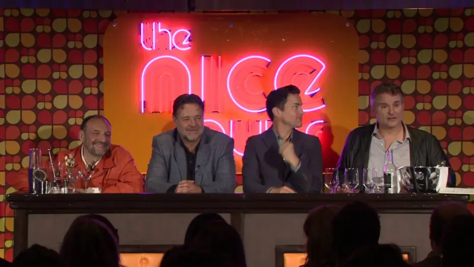 Видео к фильму Славные парни | The Nice Guys - UK Press Conference (Full Version)