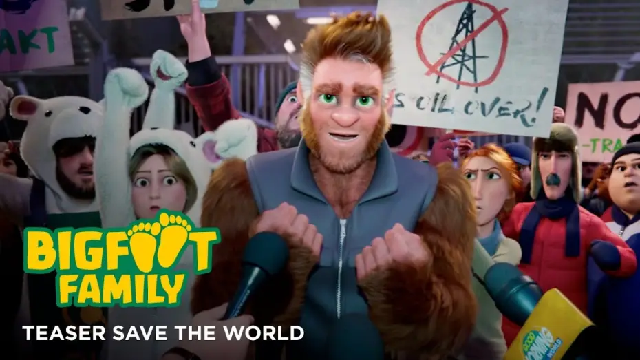 Видео к фильму Семейка Бигфутов — BigFoot Family - Teaser Save the world [VF]