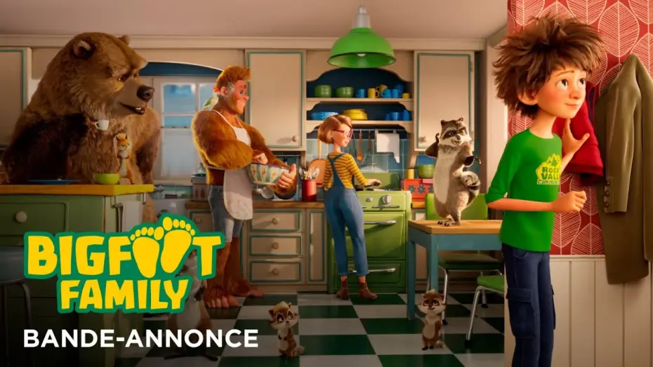 Видео к фильму Семейка Бигфутов — BigFoot Family - Bande Annonce [VF]