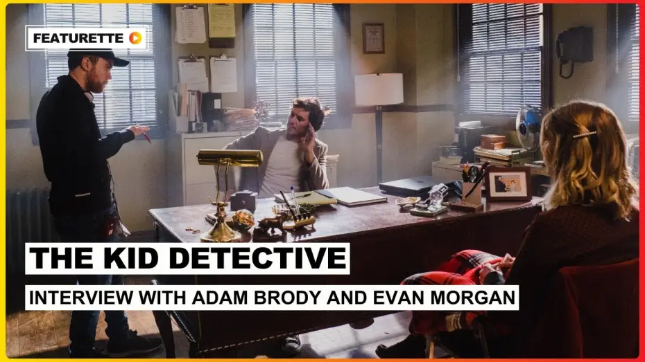 Видео к фильму Юный детектив — Interview with Adam Brody and Evan Morgan