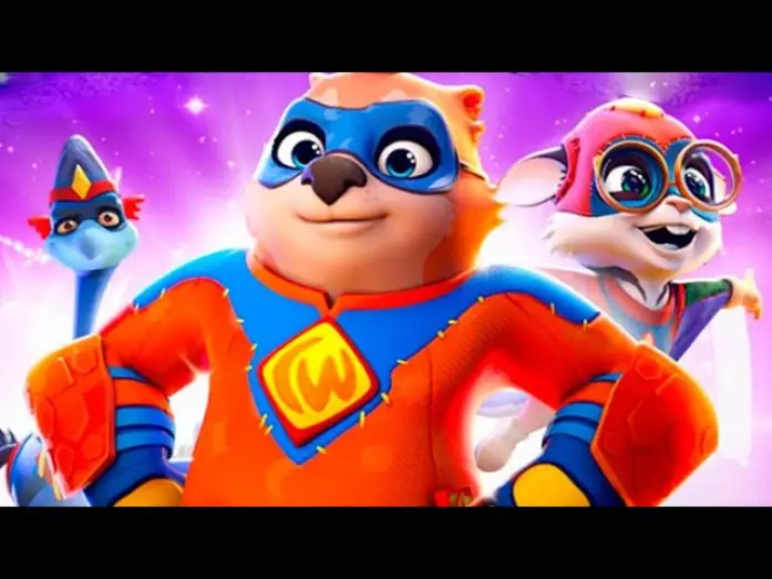 Видео к фильму Пушистые спасатели — SUPER WOMBAT (Trailer español)