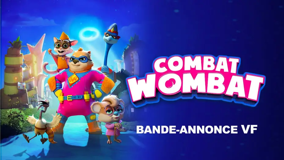 Видео к фильму Пушистые спасатели — COMBAT WOMBAT  - Bande Annonce [VF]