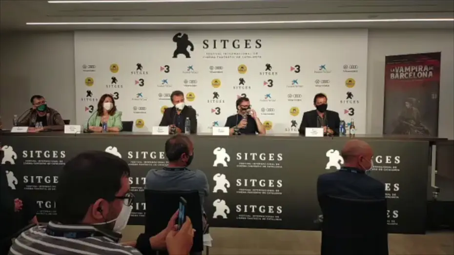 Видео к фильму Барселонская вампирша — Sitges 2020 Press Conference