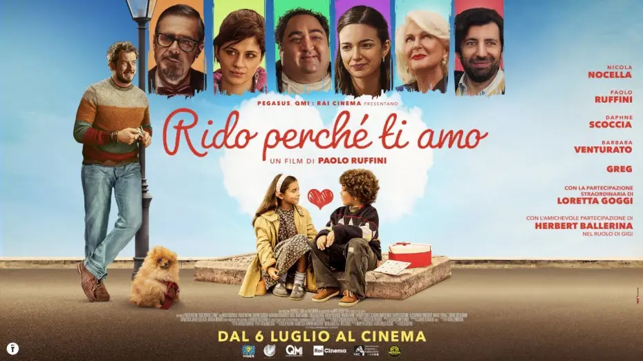 Видео к фильму Я смеюсь, потому что люблю тебя — RIDO PERCHE' TI AMO - un film di Paolo Ruffini - dal 6 Luglio al cinema