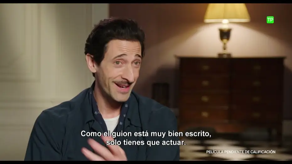 Видео к фильму Смотрите, как они бегут — Making of: Adrien Brody