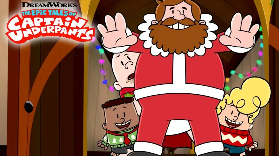 Видео к фильму Капитан Подштанник и Мегарождество — The Epic Tales of Captain Underpants! | Mega Blissmas Trailer | NETFLIX