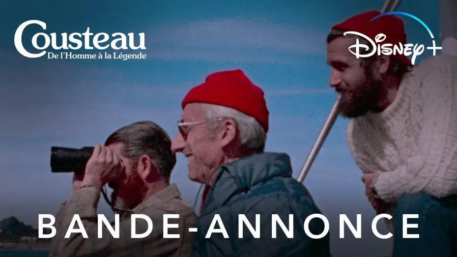 Видео к фильму Становление Кусто — Cousteau : De l'homme à la légende - Bande Annonce [VOST]