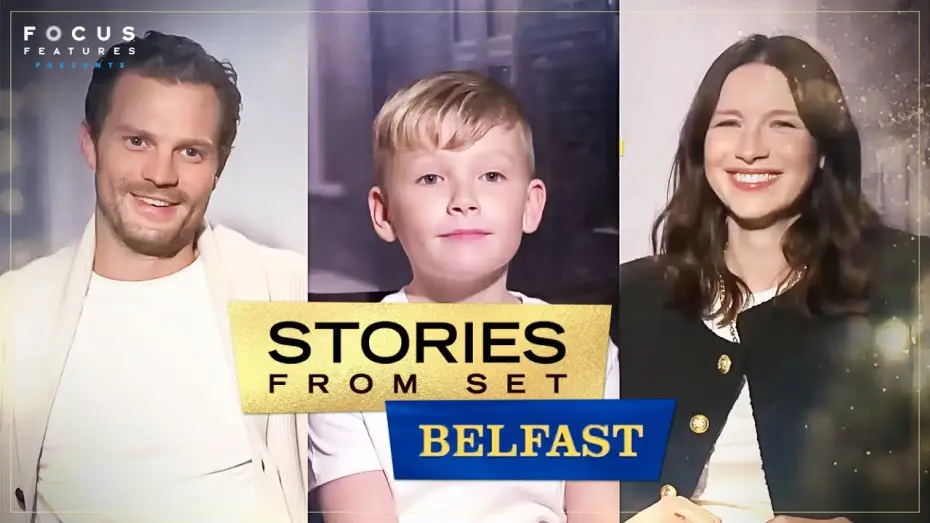 Видео к фильму Белфаст — Belfast | Jamie Dornan and Caitríona Balfe Played Rounders in Medical Gloves | Stories From Set