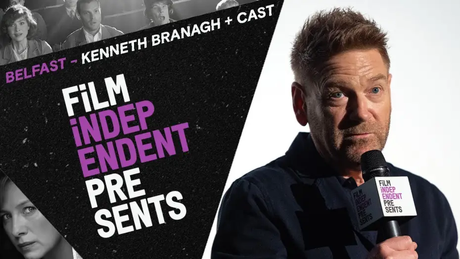 Видео к фильму Белфаст — Kenneth Branagh goes to BELFAST w/ Caitriona Balfe, Jamie Dornan & Ciaran Hinds | Film Independent
