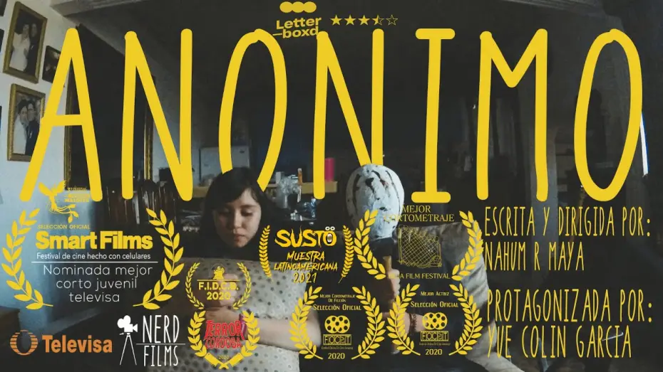 Видео к фильму Anónimo — Anónimo (2020) | Cortometraje | Nominado a mejor corto juvenil Televisa en Smartfilms