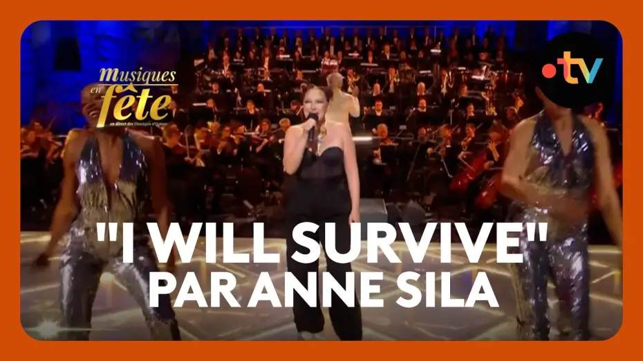 Видео к фильму Musiques en f&ecirc;te des Chor&eacute;gies d'Orange | Gloria Gaynor - "I will survive" avec Anne Sila