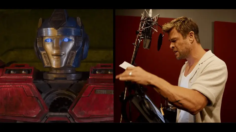 Видео к фильму Трансформеры: Начало | Chris Hemsworth is Orion Pax/Optimus Prime