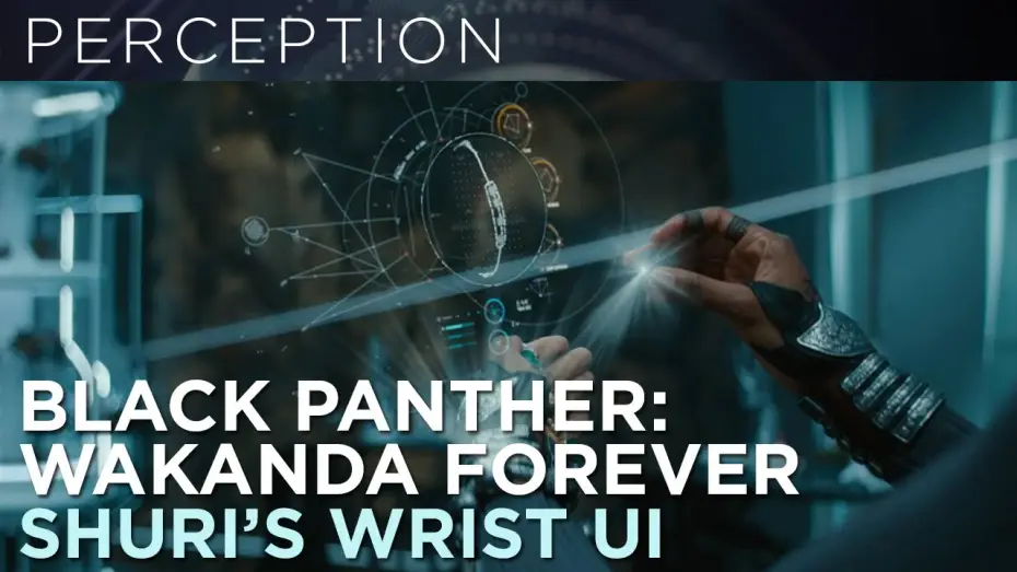 Видео к фильму Чёрная Пантера: Ваканда навеки | Shuri's Kimoyo Bead Wrist UI