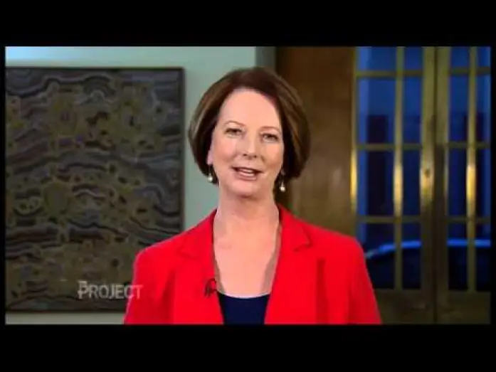 Видео к фильму Грязная кампания за честные выборы — Will Ferrell Interviews Julia Gillard on The Project