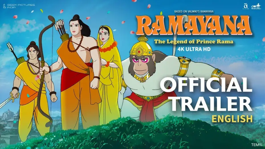 Видео к фильму Ramayana : The Legend of Prince Rama — Ramayana: The Legend Of Prince Rama | English trailer for theatrical release in India on Jan 24